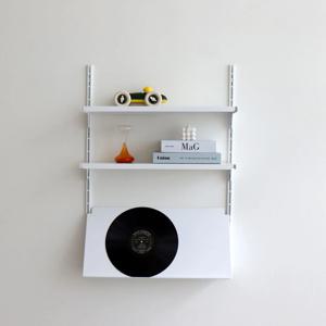 모듈 벽선반 시스템선반 철제선반 900set (포스트2 + 플랫2 + 디스플레이1)