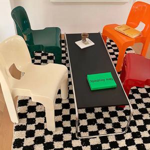 홈 카페 비비드 레고 의자 플라스틱 사출 인테리어 의자