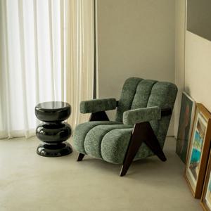 라미 딥그린 패브릭 소파