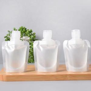 10개입 여행용소분파우치 휴대용 화장품 샴푸 로션 손세정제 공병 케이스