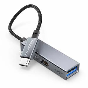 바라보고 USB 3.2 C타입 OTG 2in1 변환 젠더 PD 60W 고속충전 DB01