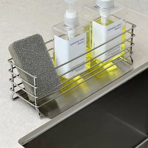 물빠짐 304 스텐 싱크대 수세미 캐디 거치대 28cm