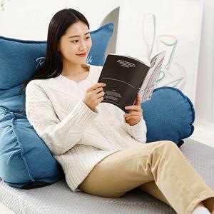 등받이좌식의자 책 독서쿠션 영화방 침대 소파쿠션