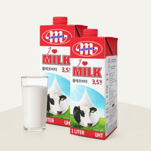 수입 고급 멸균 우유 아이러브밀크 3.5% 1L*6개