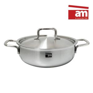 이태리 am 통5중 316냄비 인덕션 24cm 전골냄비