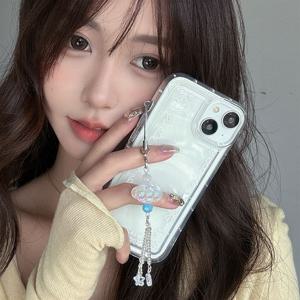 MADE making peace 말랑이 투명 쿠션 법퍼 아이폰 케이스