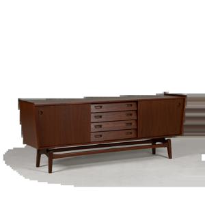 [리퍼] 노르딕 거실장 01 티크