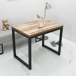 매끈한 목재 코팅 상판 책상 1000 x 600 심플한 디자인 사무실 업무용 직원 데스크