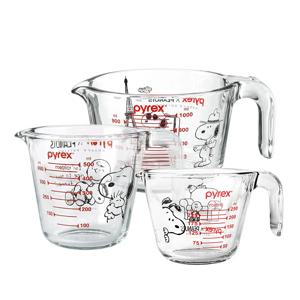 파이렉스 스누피 계량컵 3P (250ml, 500ml, 1000ml)