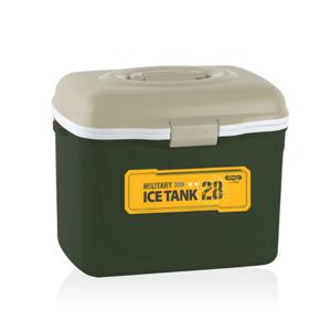 코멕스 아이스탱크 밀리터리그린 아이스박스 캠핑 쿨러박스 28L (+아이스팩)