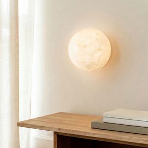 말라가 원형 직부 벽등 100mm 마블 천연석 카페 벽부등