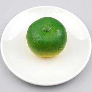 익어가는 청 귤 모형 7.6cm 과일모형