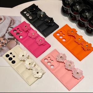 갤럭시 S26 S25 S24 S23 S22 S21 FE 울트라 플러스 케이스 플라워스트랩