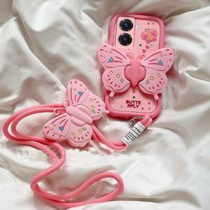 갤럭시 S26울트라 S26플러스 S26 케이스 실리콘 나비 그립톡 어깨끈