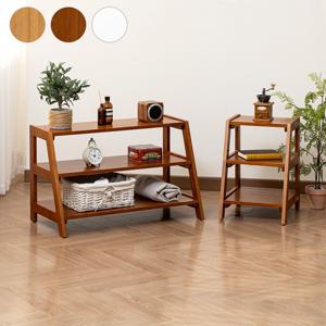 고무나무원목 사다리 화분 정리대 틈새 수납 선반 협탁 350,800 3colors