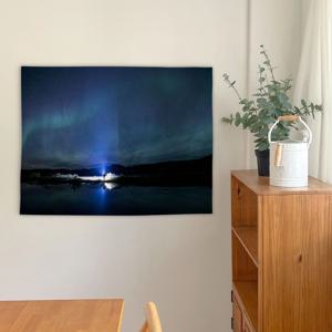 밤하늘 오로라 패브릭 포스터 32종 - 17.아이슬란드2