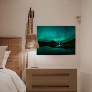 밤하늘 오로라 패브릭 포스터 32종 - 24.아이슬란드3