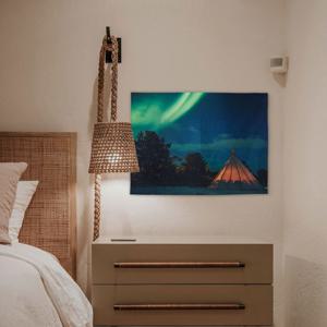 밤하늘 오로라 패브릭 포스터 32종 - 32.노르웨이5