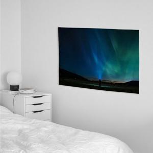 밤하늘 오로라 패브릭 포스터 32종 - 26.아이슬란드4