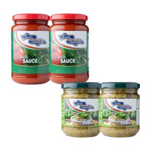 프리텔리롱고바디 토마토바질소스x2개+바질페스토x2개