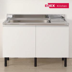 에넥스 유닉 DIY 소형 싱크대 스텐레스 개수대 1200 (점보볼)