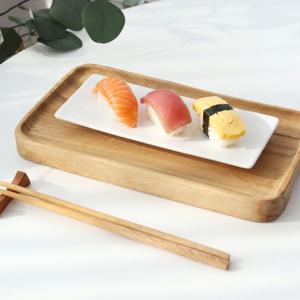 업소용 일식 초밥 접시 스시 오마카세 플레이트 화이트 유광