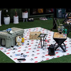 캠핑 피크닉 매트 양면 방수 돗자리 냉기 습기 차단 보관 파우치 포함