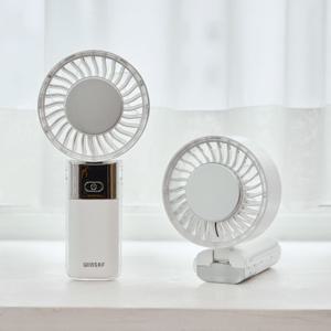 휴대용 선풍기 무선 접이식 WF220 대형팬 냉각패드