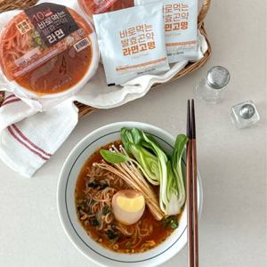 국물까지 다먹어도 52kcal 바로먹는 발효곤약 라면 350g