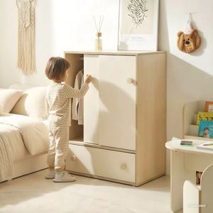 밀크샌드 슬라이딩 아기 옷장 주니어 베이비장 아기 서랍장 초등학생 옷장 유아