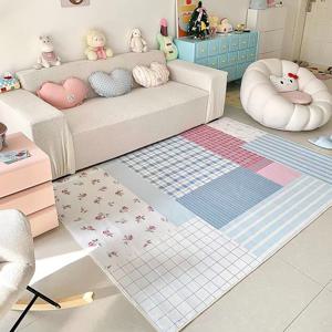 [해외] 북유럽 라인 사계절 러그 인테리어 거실카페트 포인트 침실 거실 러그 2종