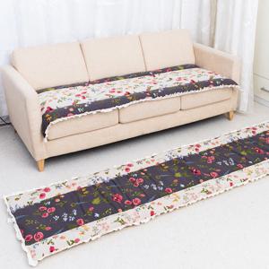 린넨플로라 3단/4단 소파패드 소파방석 65x180 65x240 / 2color