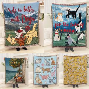 대형 태피스트리 블랭킷 ver.2 러그 4계절 선물 패브릭포스터 소파커버 식탁보 10종