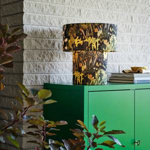 스톡홀름 2025 단스탠드 수면등 침실조명 블랙 멀티컬러/텍스타일