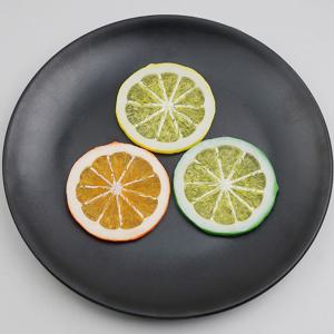 슬라이스 레몬 라임 오렌지 모형 5.6cm 과일모형 UR