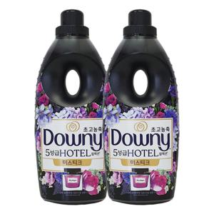 다우니 초고농축 섬유유연제 미스티크 1L x2