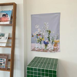 화사한 봄 풍경 패브릭 인테리어 포스터 - 21. 햇살가득 꽃병