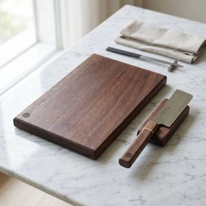 미니 중식도 도마세트  (미니중식도+도마+거치대)