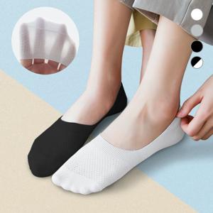 애플민트 벗겨지지않는 여성용 페이크삭스 심플 매쉬양말 10켤레 세트