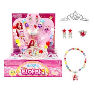 시크릿쥬쥬 마이원픽 티아라 세트 왕관 반지 목걸이 귀걸이