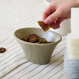 유유 카페 국산 타원 도자기 빙수볼 420ml