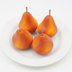 서양배 모형 오렌지 31번 6.5cm 4개 과일모형