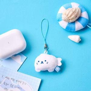 마린 물범 핸드폰 줄 키링