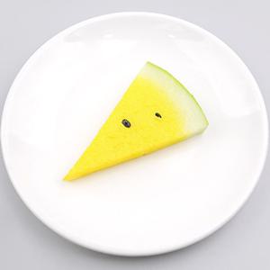 조각 수박 모형 옐로우 10cm 과일모형 UR