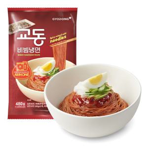 비빔냉면 480g (면사리2+비빔장2) (실온) 5팩