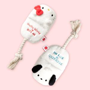 슬리퍼 터그 장난감 - 헬로키티/포차코 (삑삑)