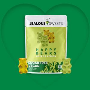 해피베어스 비건 곰돌이 젤리 무설탕 간식 40g