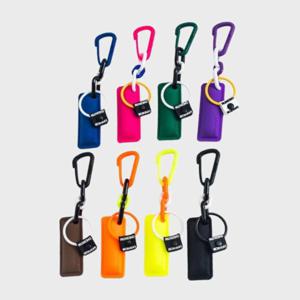 가방 액세서리 가방고리 이름표 네임택 컬러 백참 포인트 DIY 카라비너