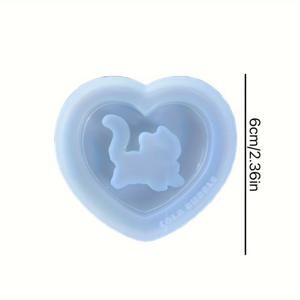 TEMU 강아지 고양이 레진 몰드 레진 액체 몰드 레진 에폭시 키체인 실리콘 몰드 레진 몰드