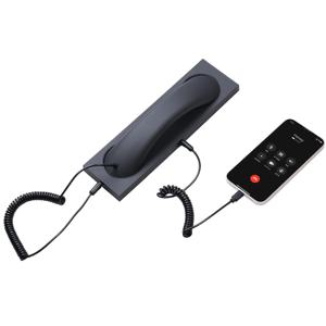 TEMU 클래식 헤드폰, 레트로 디자인, 유선전화기 스타일 수화기. USB-C 포트와 호환, 이상적인 휴대폰 액세서리